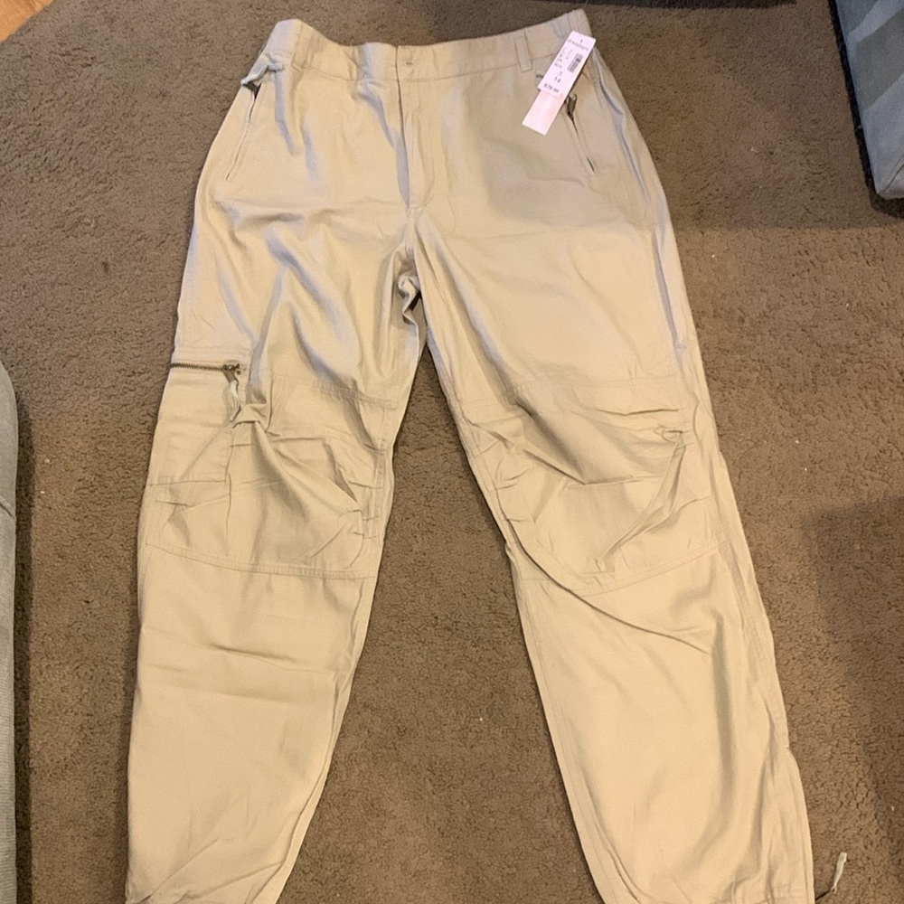 Dress barn, size 14, cargo pants.